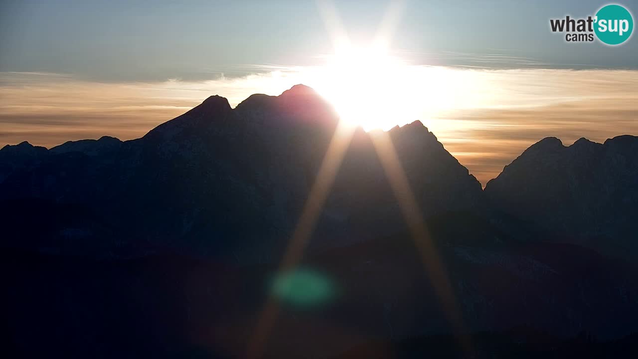 Koča na Golici Webcam (1582 m) – Slowenien