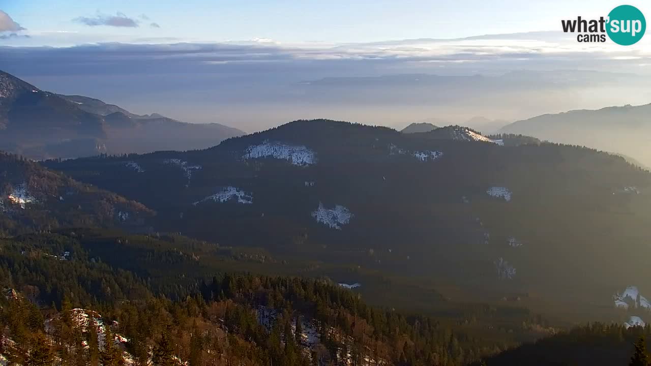 Spletna kamera Koča na Golici (1582 m) – Jesenice