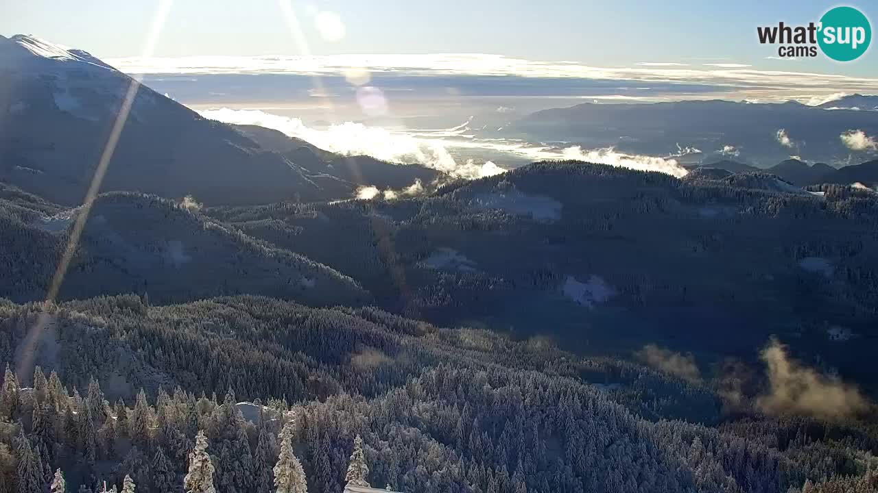 Webcam en Golica (1582 m) – Eslovenia