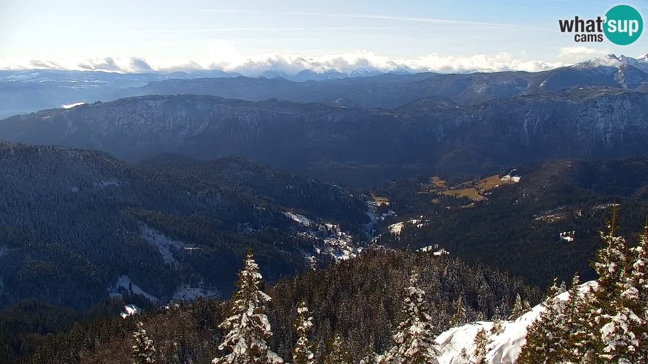 Web kamera Koča na Golici (1582 m) – Slovenija
