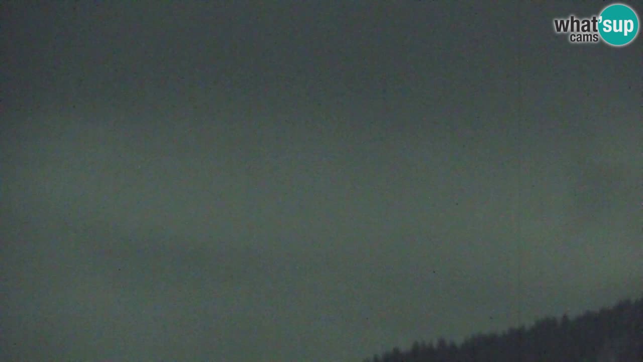 Koča na Golici Webcam (1582 m) – Slowenien