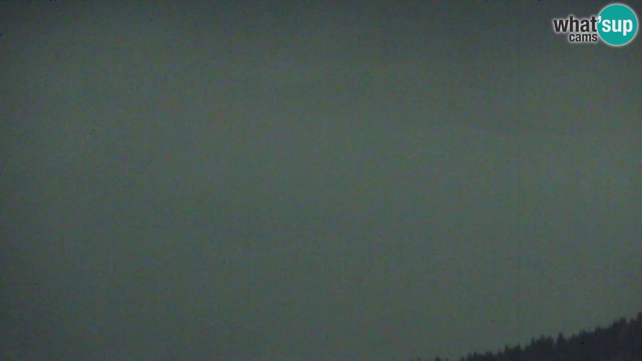 Koča na Golici Webcam (1582 m) – Slowenien