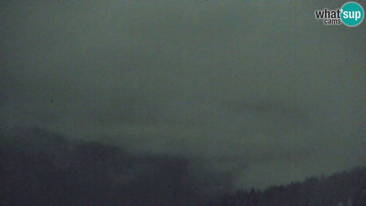 Koča na Golici Webcam (1582 m) – Slowenien