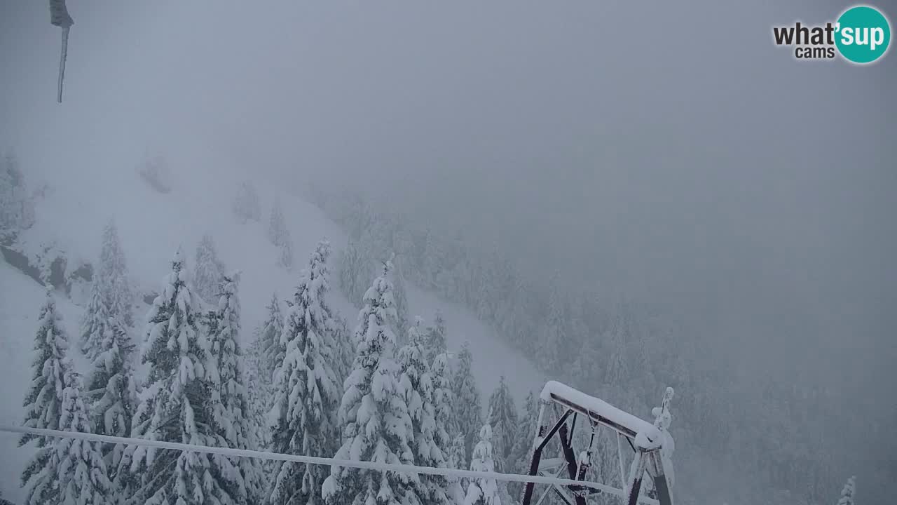 Webcam en Golica (1582 m) – Eslovenia