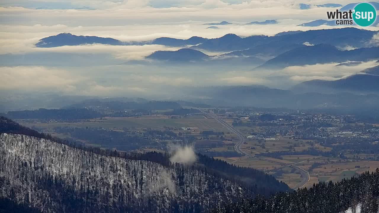 Spletna kamera Koča na Golici (1582 m) – Jesenice