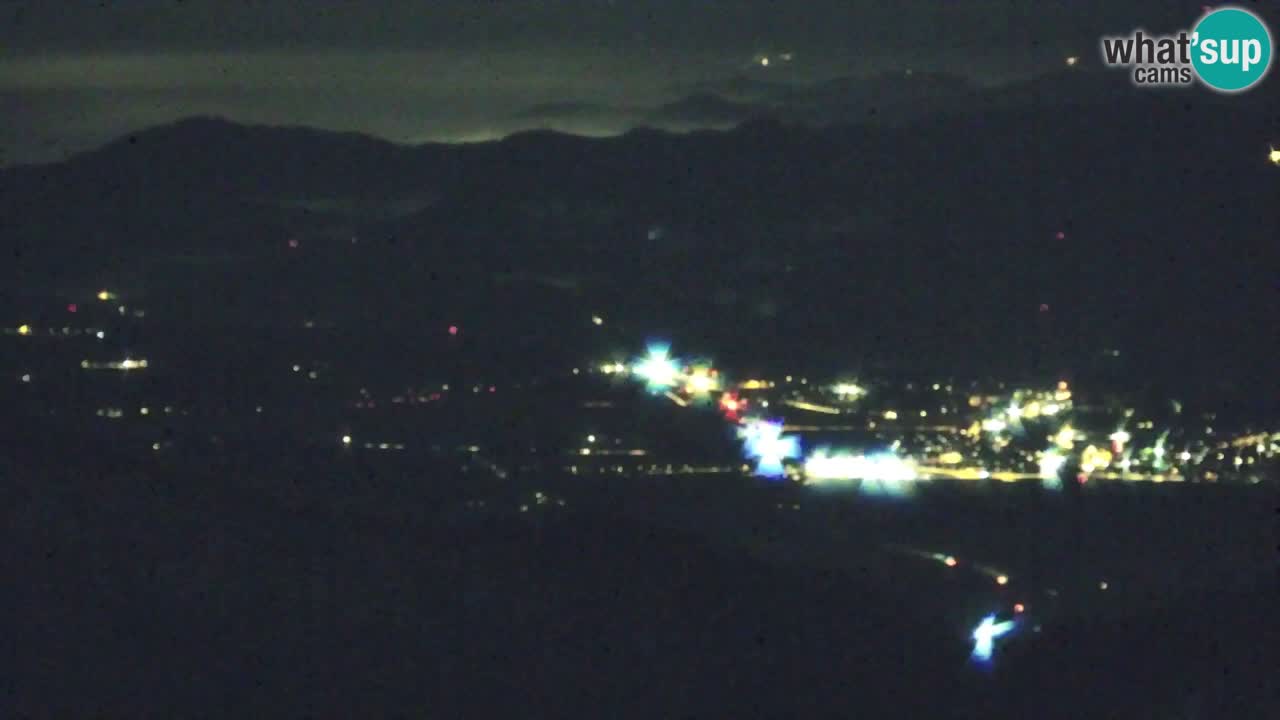 Webcam en Golica (1582 m) – Eslovenia