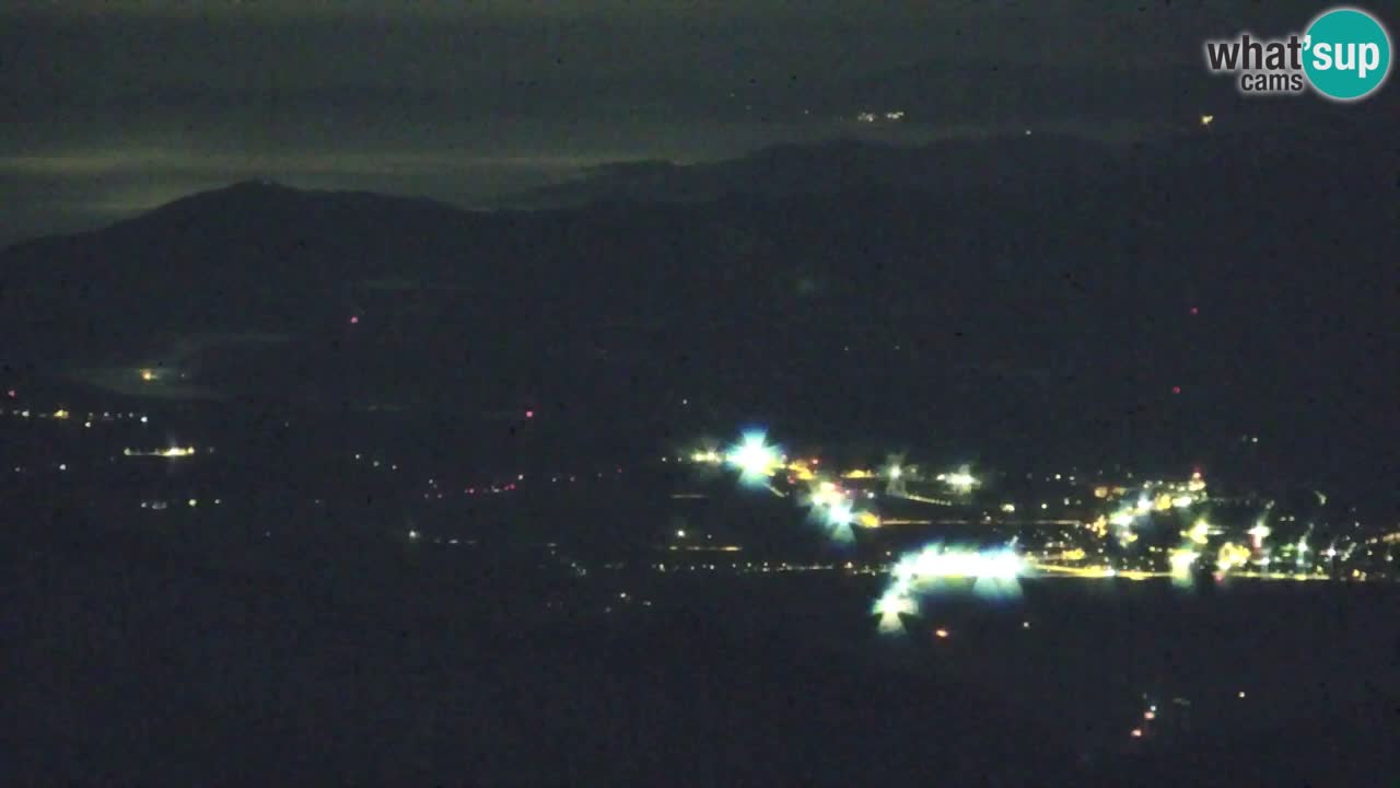 Koča na Golici Webcam (1582 m) – Slowenien