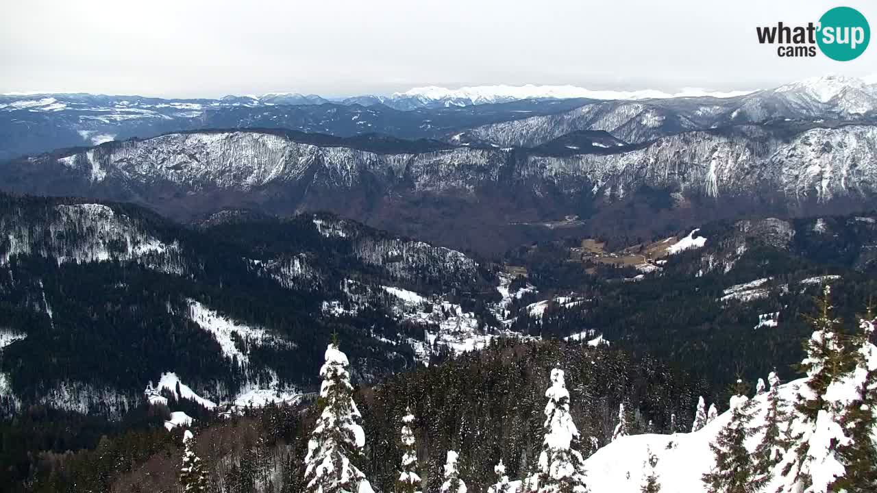 Webcam na Golici – Baita di montagna (1582 m) – Slovenia