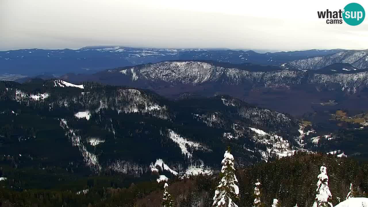 Webcam en Golica (1582 m) – Eslovenia