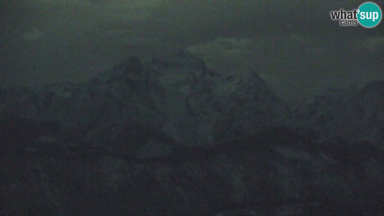 Koča na Golici Webcam (1582 m) – Slowenien