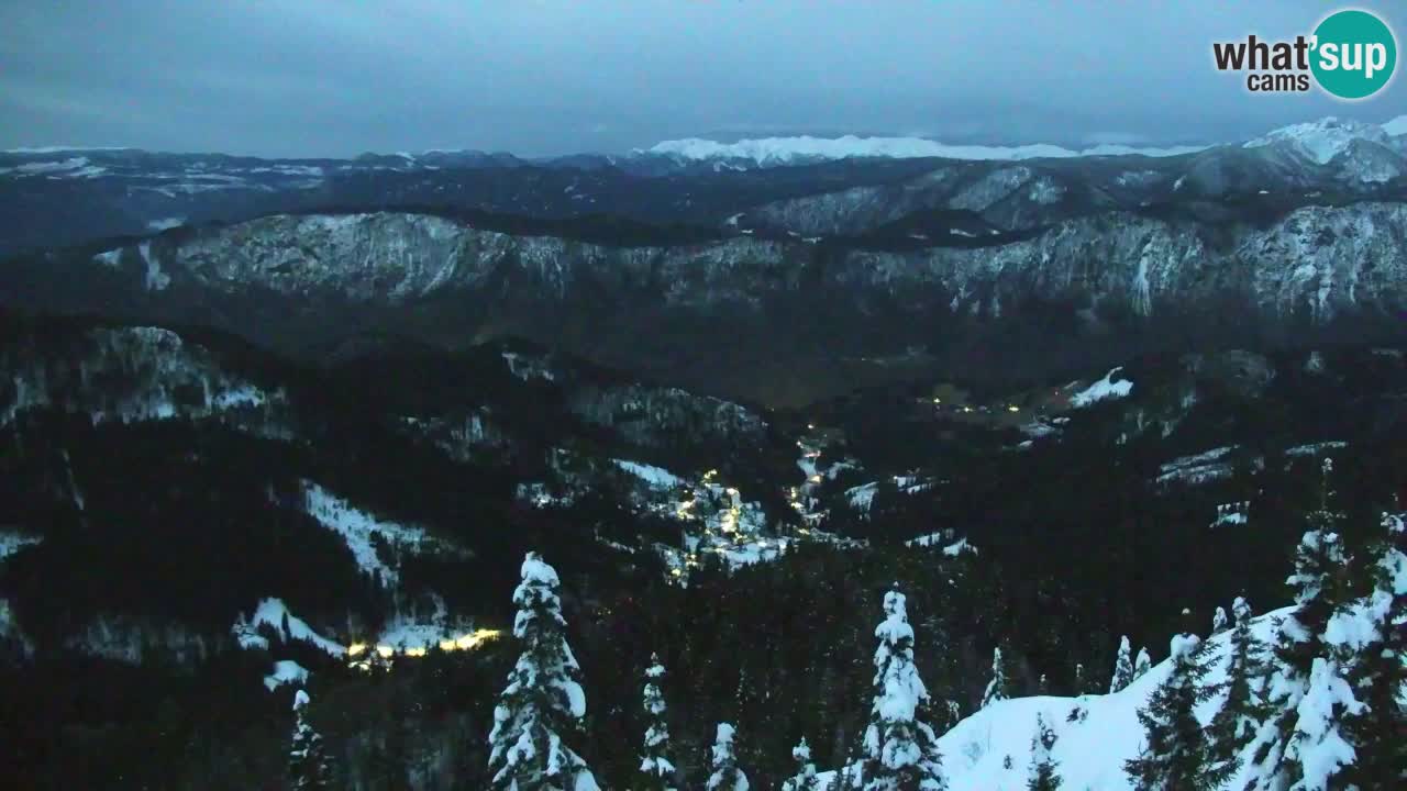 Webcam na Golici – Baita di montagna (1582 m) – Slovenia