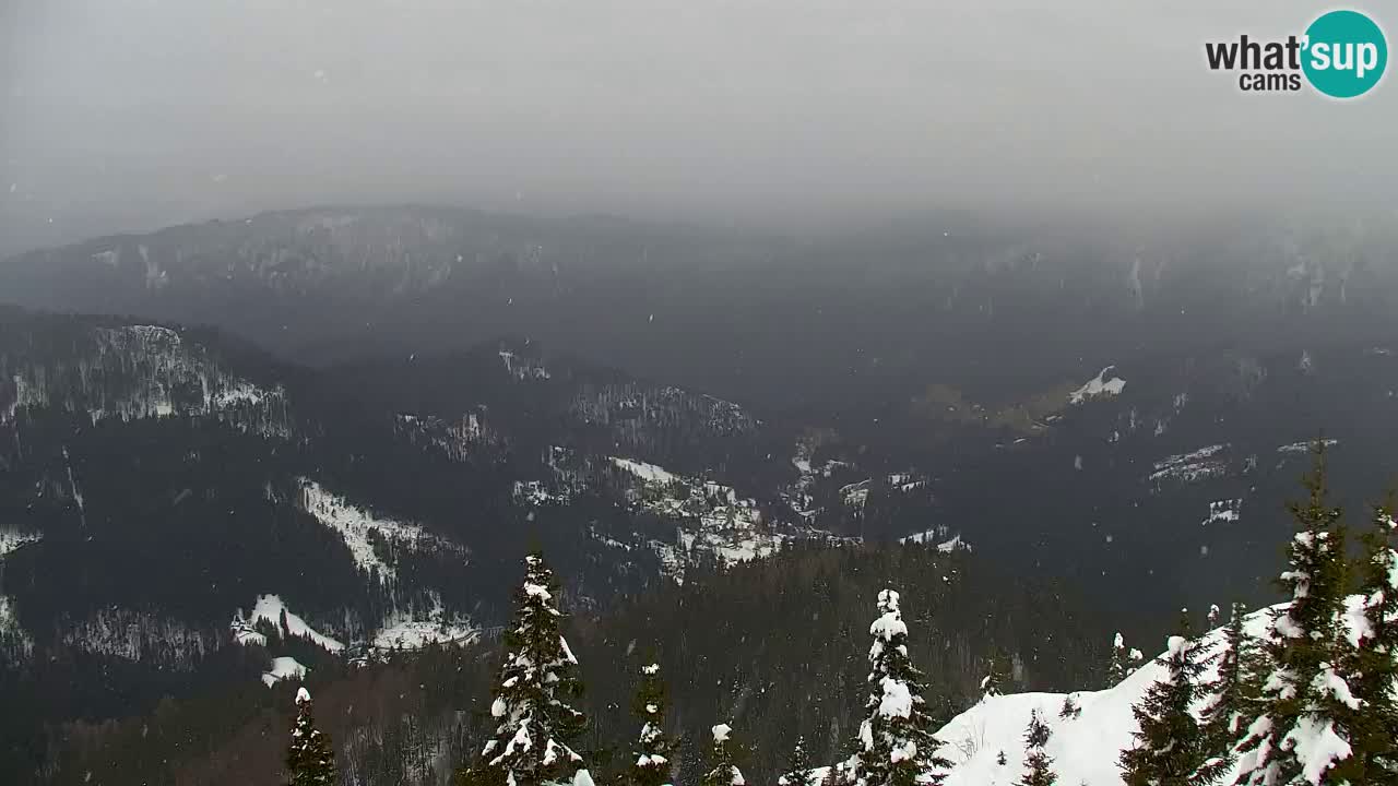 Webcam en Golica (1582 m) – Eslovenia