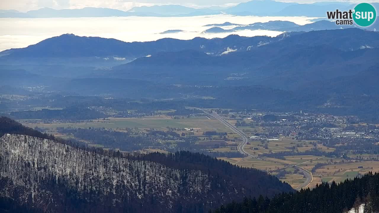 Webcam en Golica (1582 m) – Eslovenia