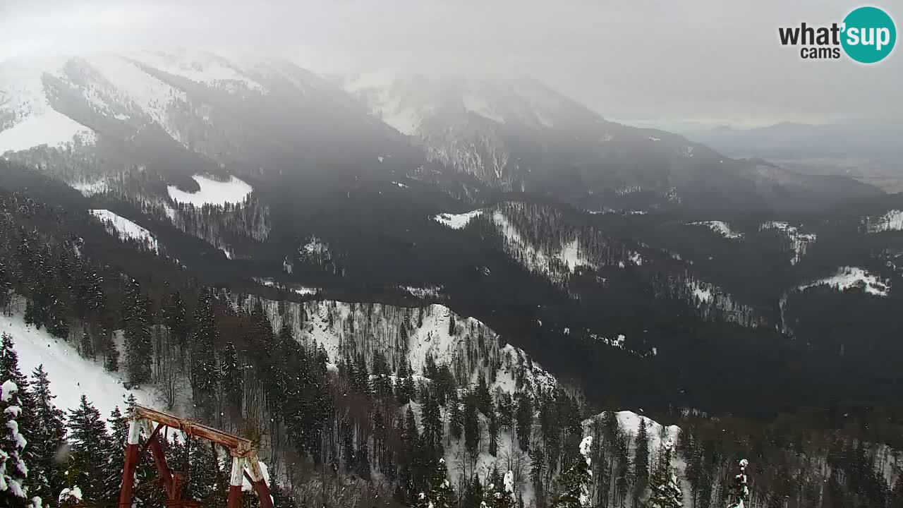 Webcam na Golici – Baita di montagna (1582 m) – Slovenia