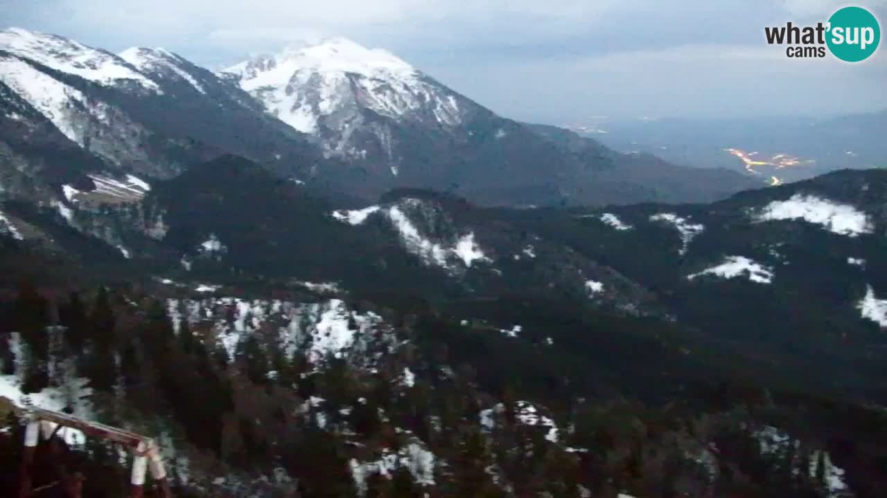 Webcam na Golici – Baita di montagna (1582 m) – Slovenia