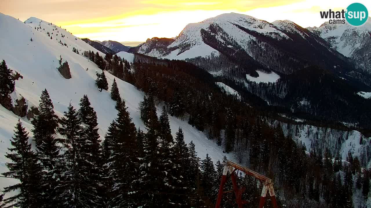 Webcam Chalet sur Golica (1582 m) – Slovénie