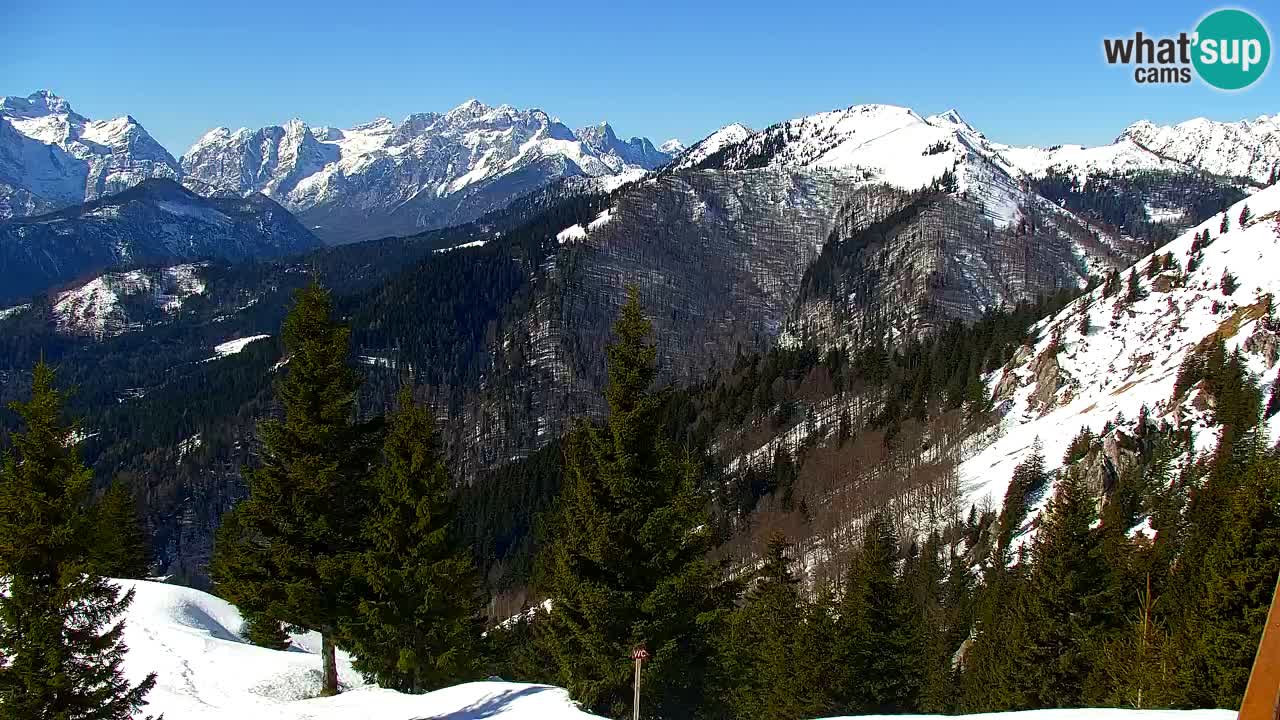 Webcam na Golici – Baita di montagna (1582 m) – Slovenia