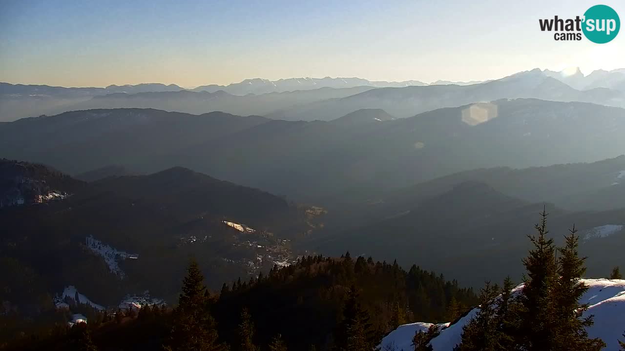 Web kamera Koča na Golici (1582 m) – Slovenija