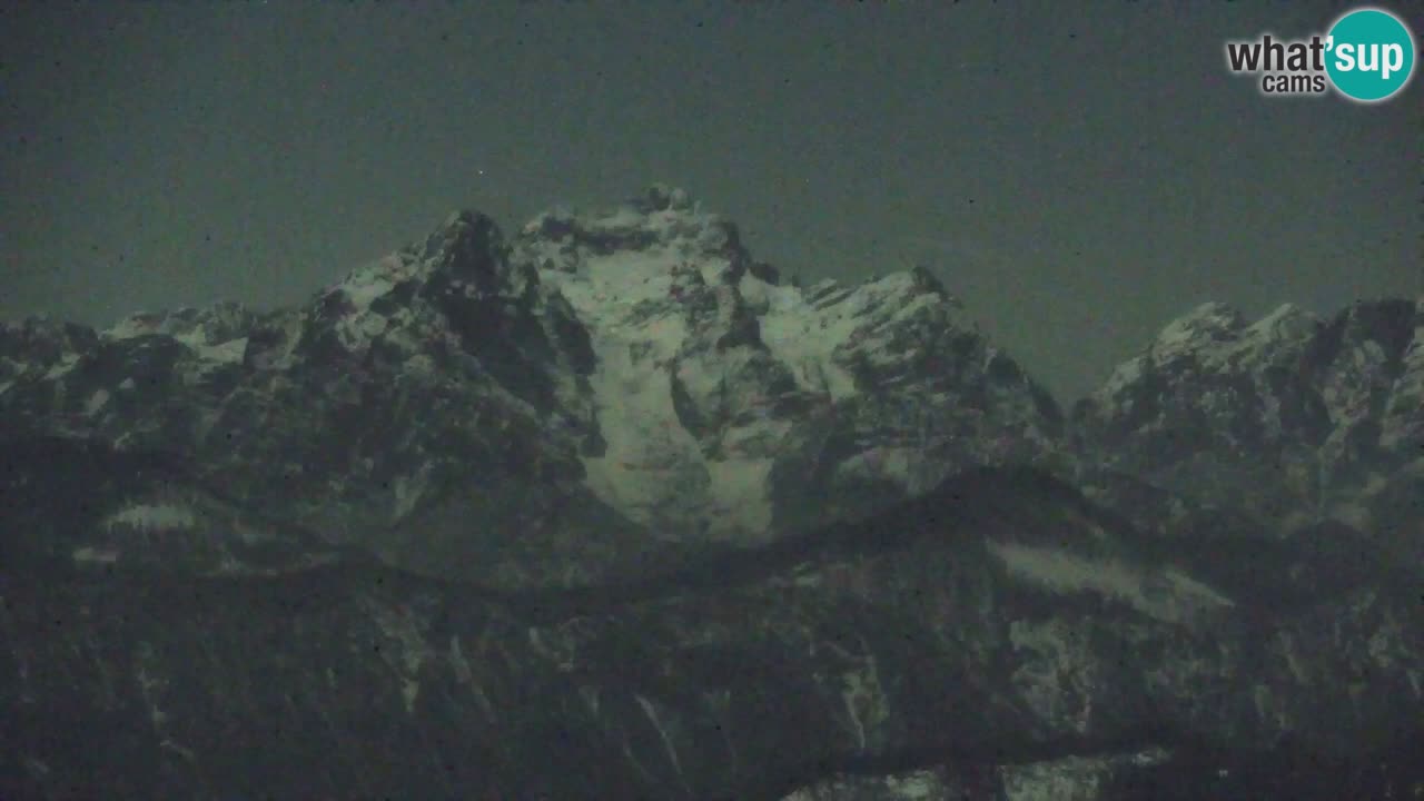 Koča na Golici Webcam (1582 m) – Slowenien