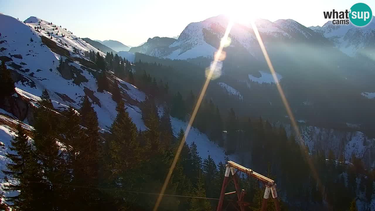 Web kamera Koča na Golici (1582 m) – Slovenija
