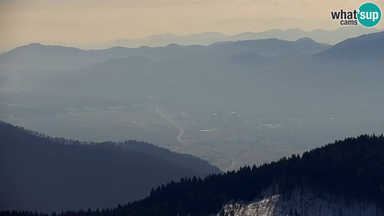 Web kamera Koča na Golici (1582 m) – Slovenija