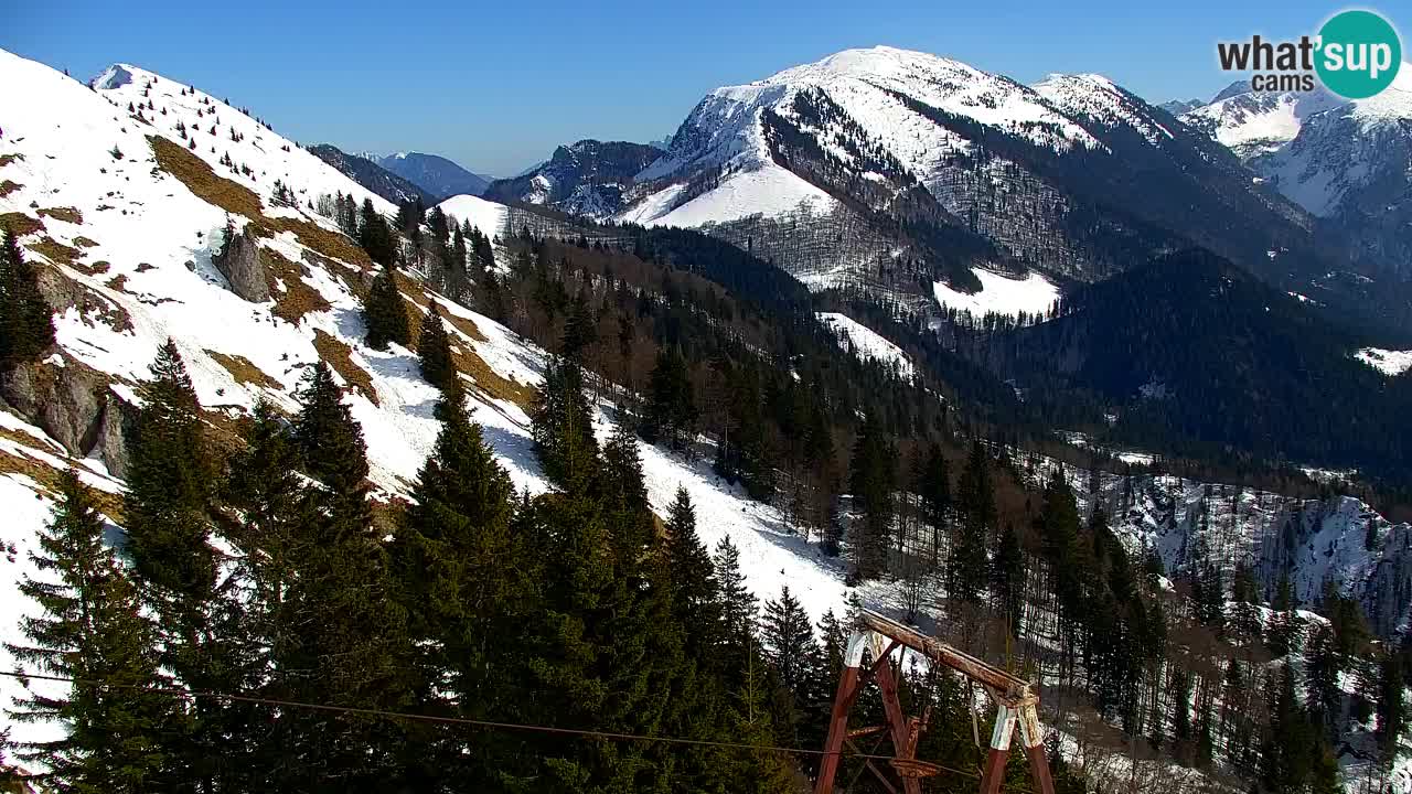 Webcam en Golica (1582 m) – Eslovenia