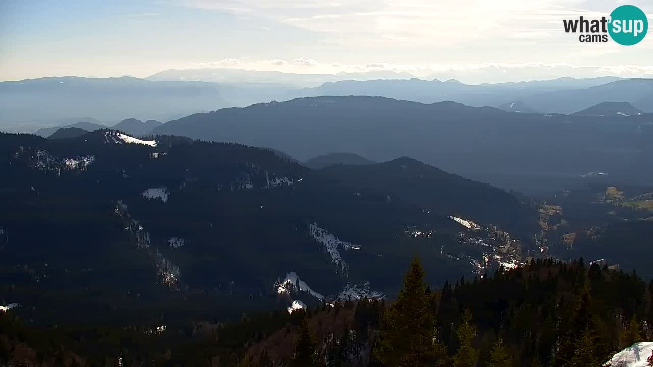 Webcam en Golica (1582 m) – Eslovenia