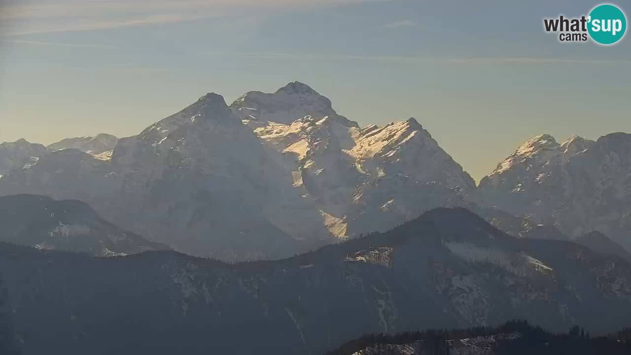 Koča na Golici Webcam (1582 m) – Slowenien