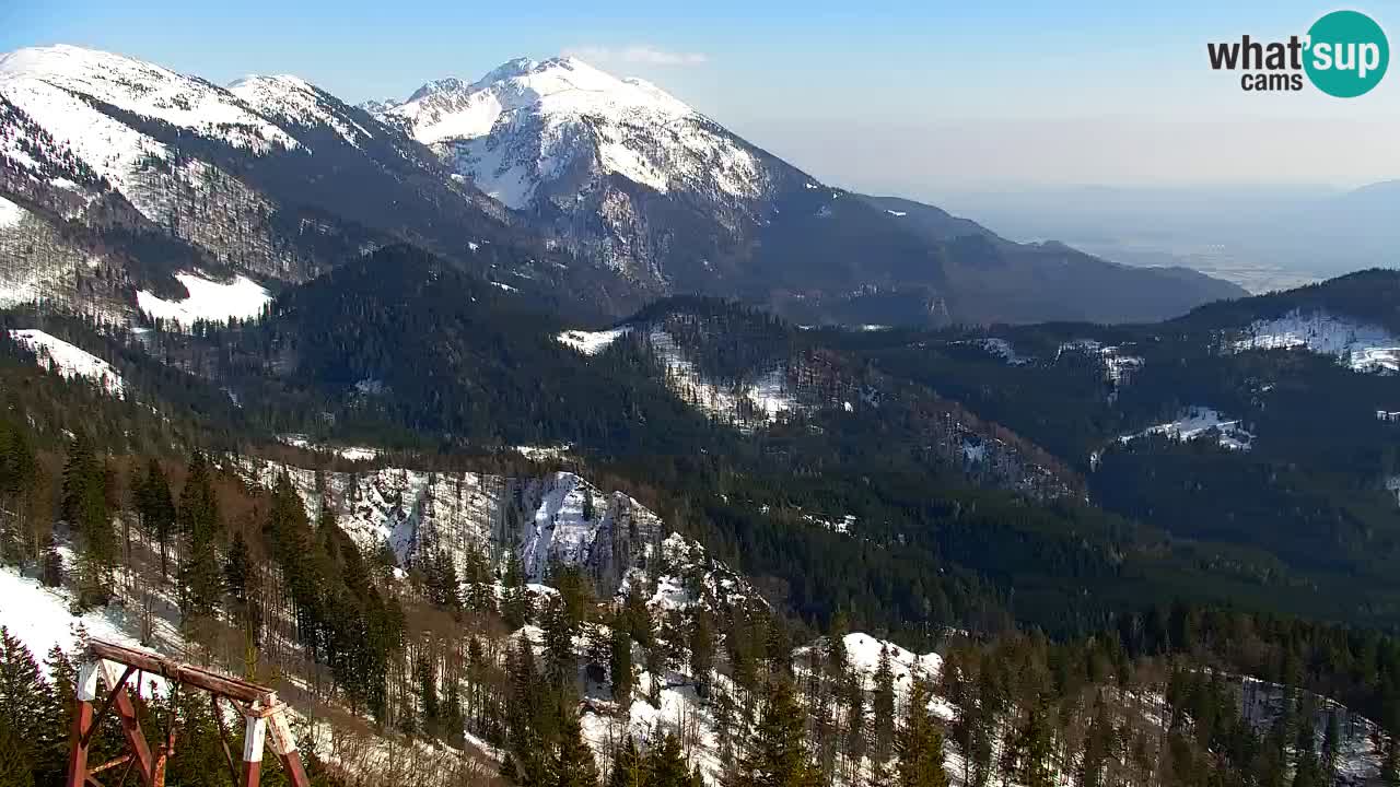 Webcam na Golici – Baita di montagna (1582 m) – Slovenia