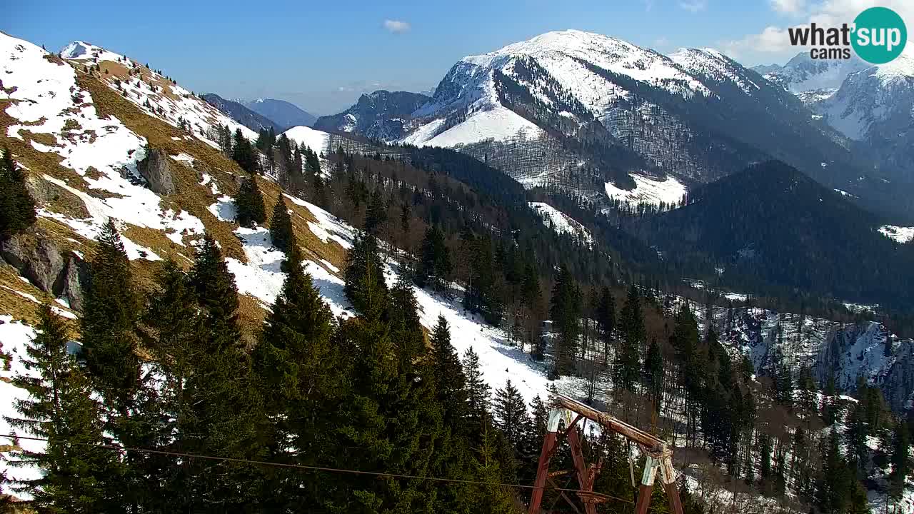 Webcam Chalet sur Golica (1582 m) – Slovénie
