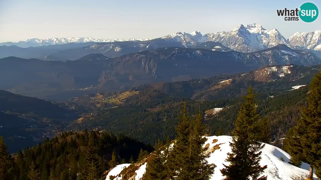 Spletna kamera Koča na Golici (1582 m) – Jesenice