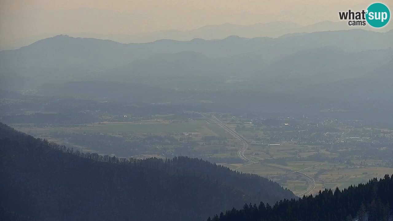 Spletna kamera Koča na Golici (1582 m) – Jesenice