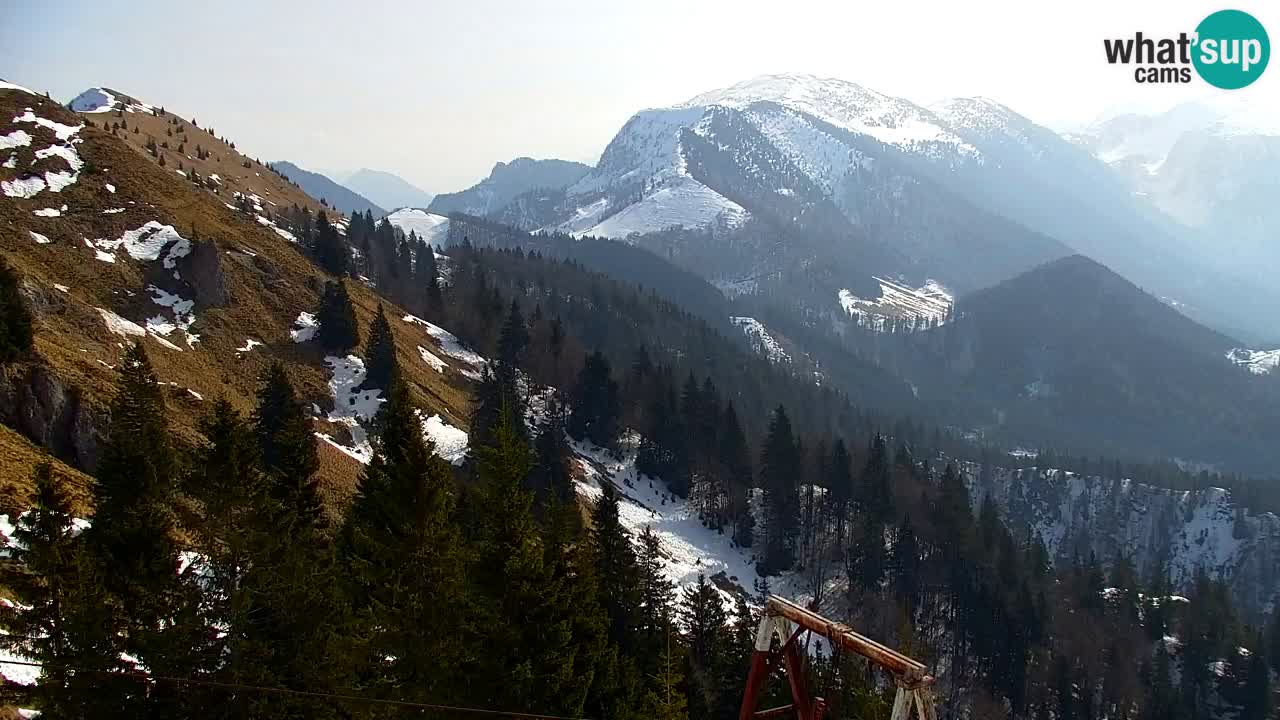 Webcam na Golici – Baita di montagna (1582 m) – Slovenia