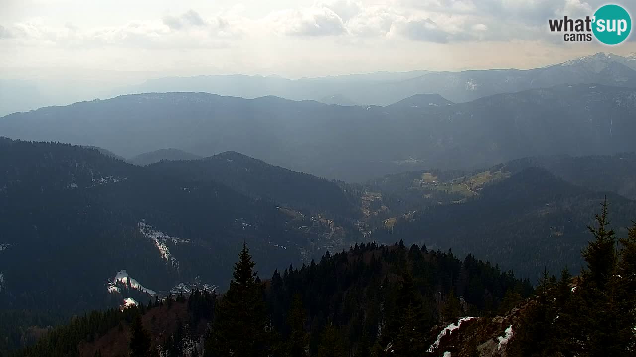 Webcam Koča na Golici (1582 m) – Slovenia