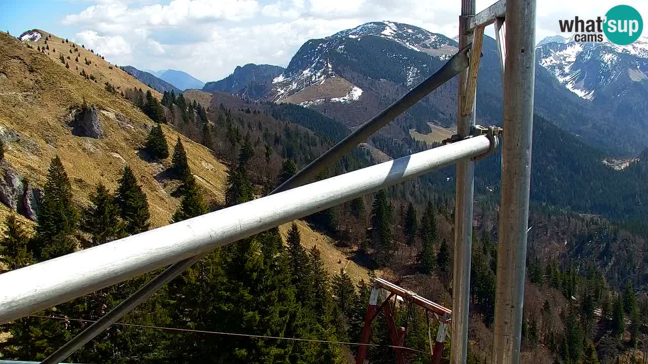 Webcam Chalet sur Golica (1582 m) – Slovénie