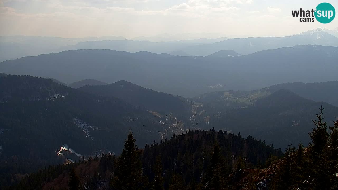 Spletna kamera Koča na Golici (1582 m) – Jesenice