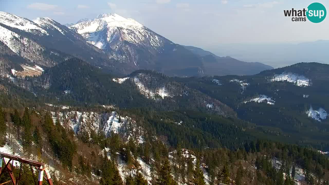 Webcam na Golici – Baita di montagna (1582 m) – Slovenia