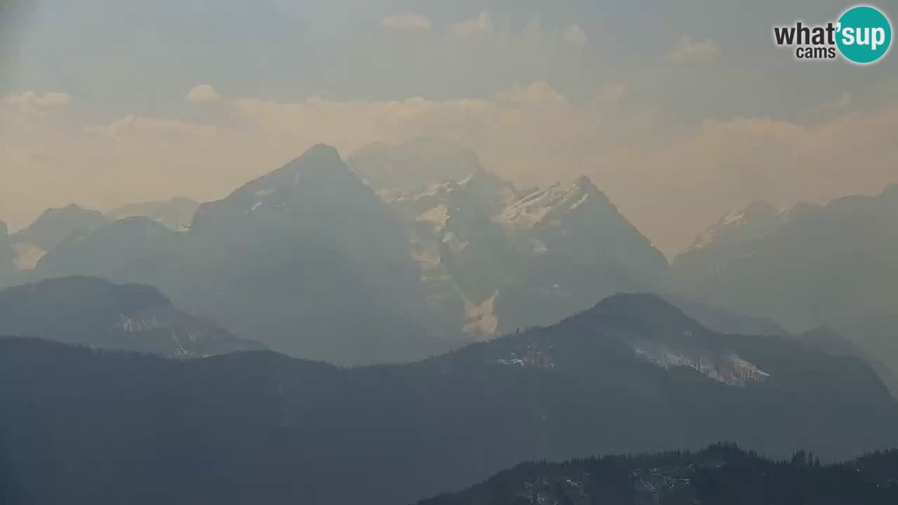 Webcam en Golica (1582 m) – Eslovenia