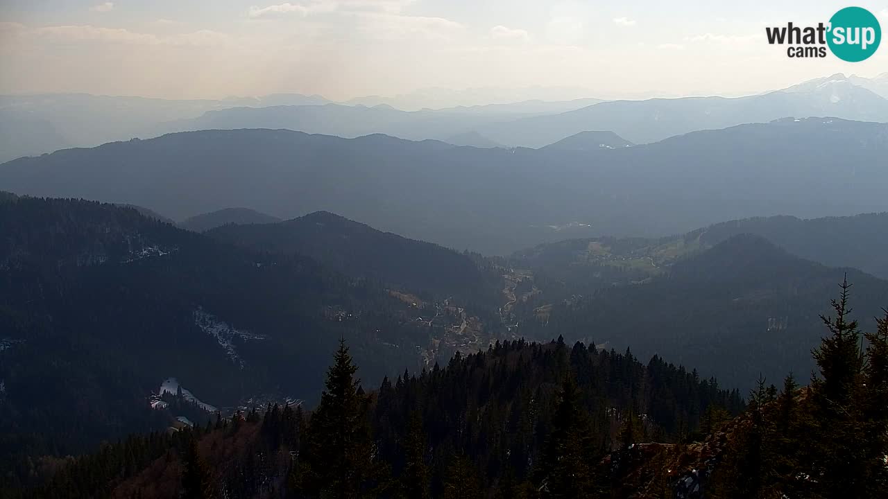 Web kamera Koča na Golici (1582 m) – Slovenija