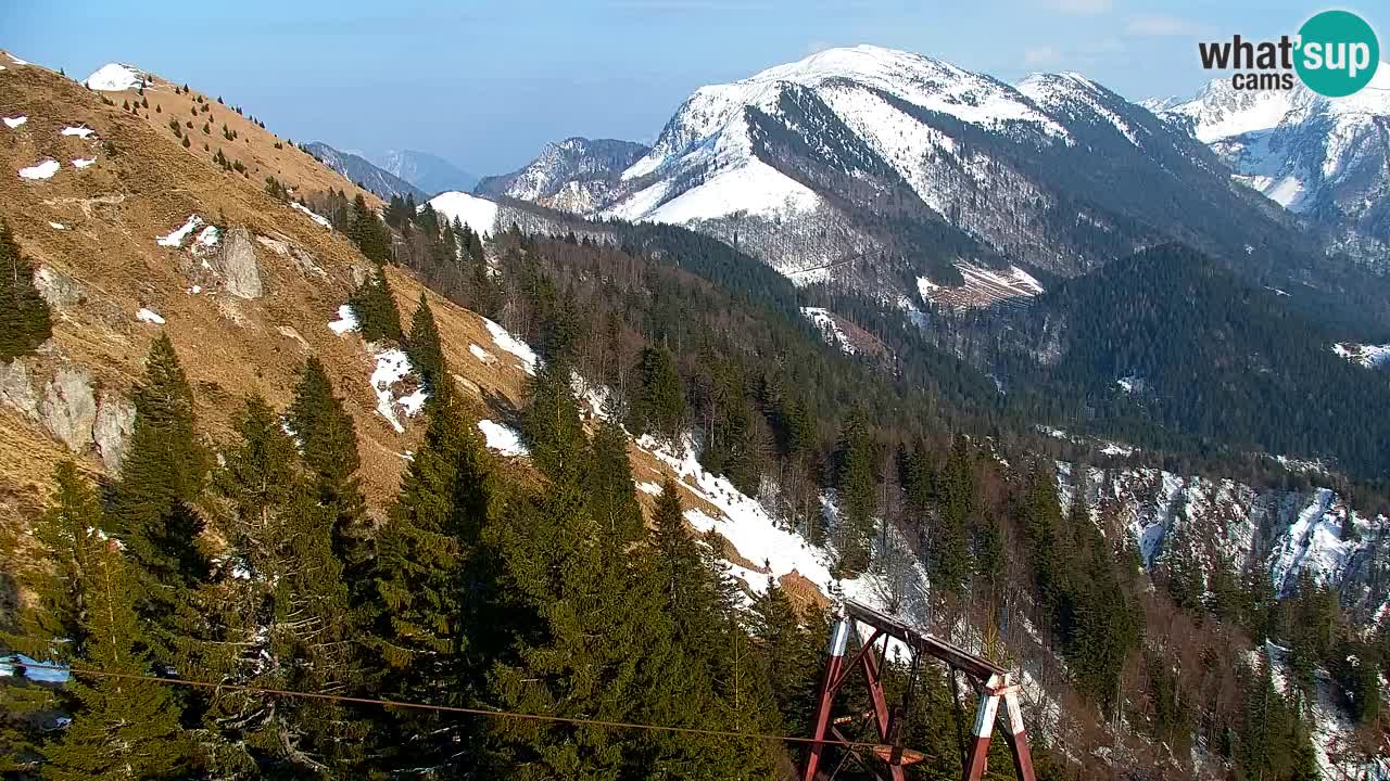 Web kamera Koča na Golici (1582 m) – Slovenija