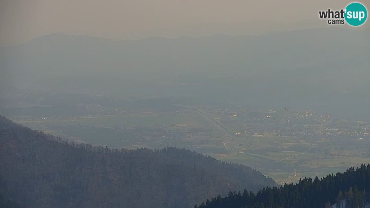 Webcam en Golica (1582 m) – Eslovenia