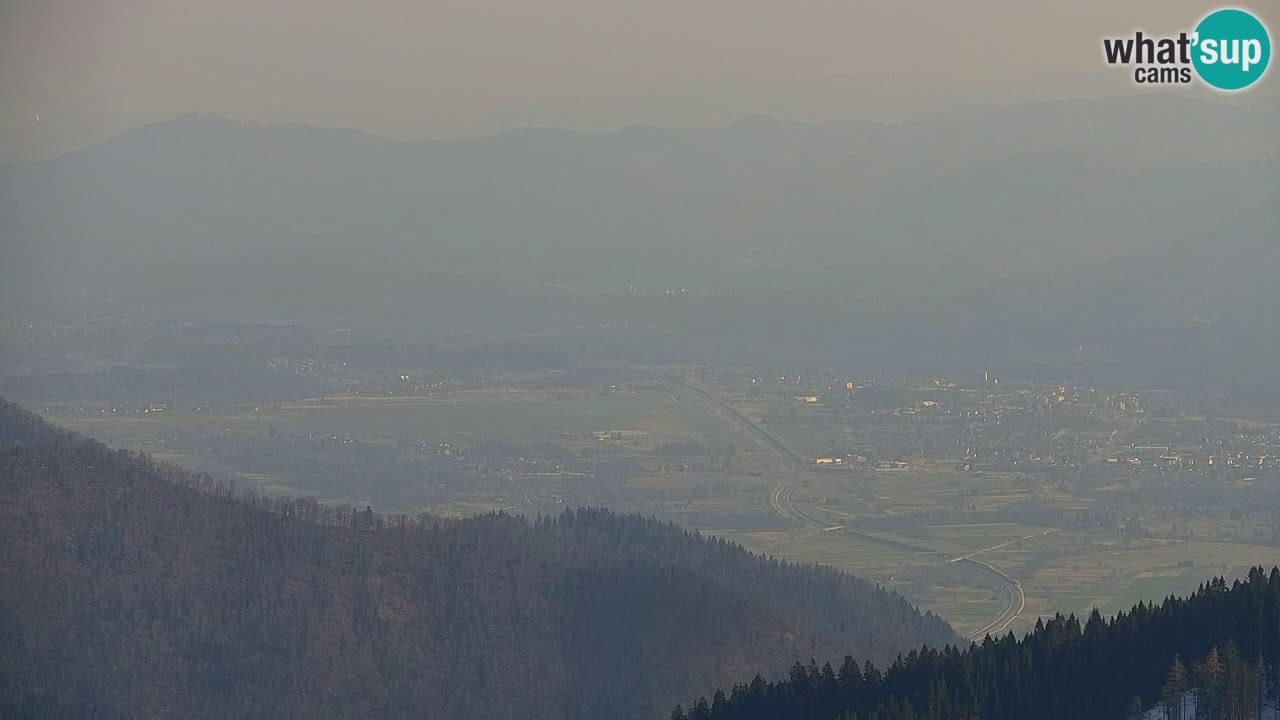 Webcam en Golica (1582 m) – Eslovenia