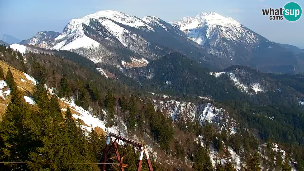 Webcam en Golica (1582 m) – Eslovenia