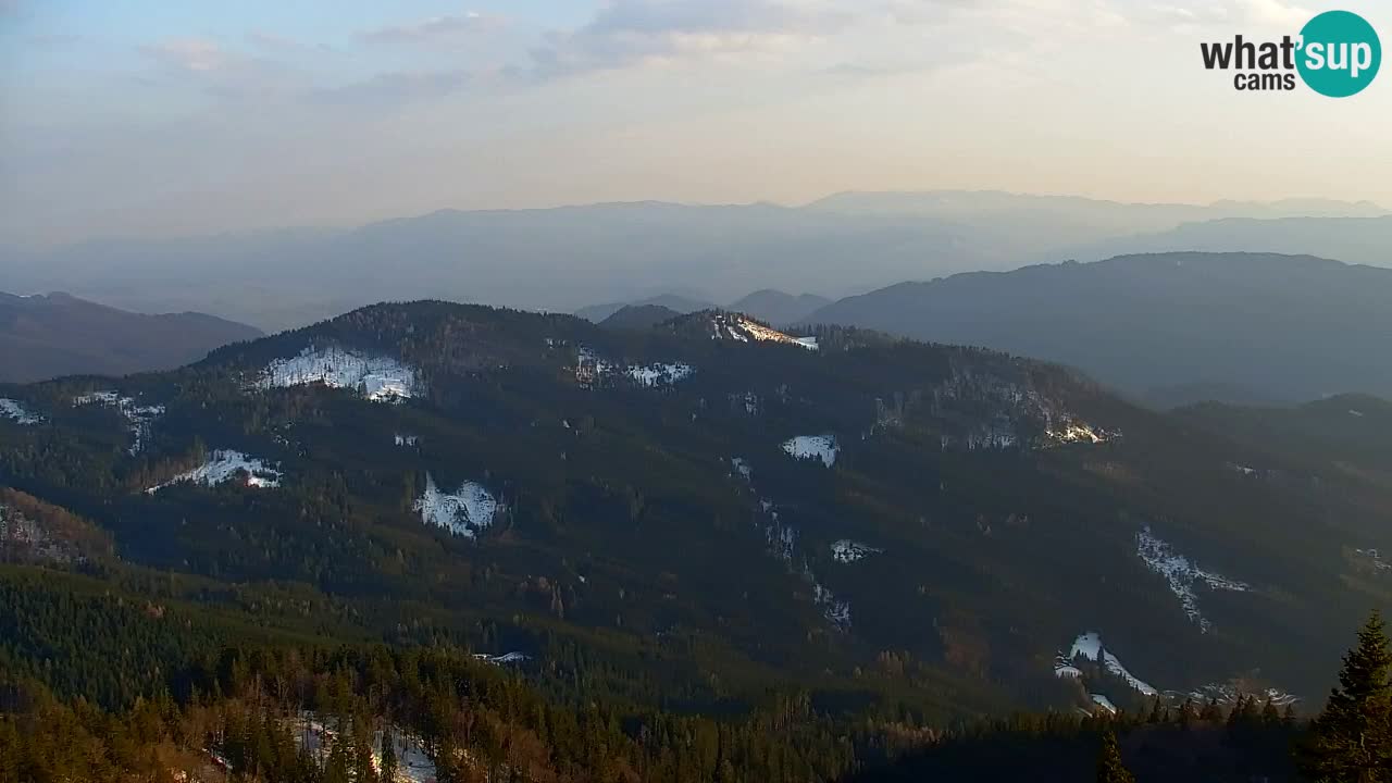 Webcam en Golica (1582 m) – Eslovenia