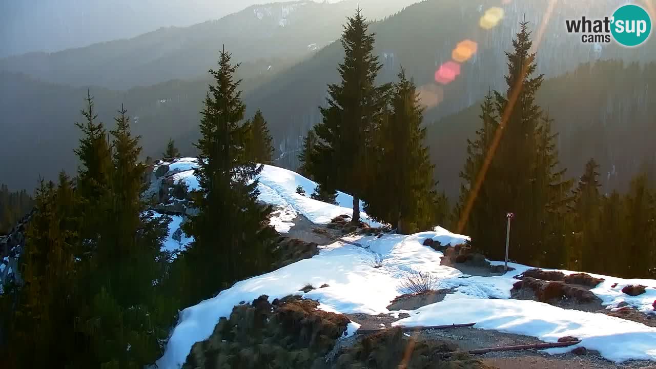 Spletna kamera Koča na Golici (1582 m) – Jesenice