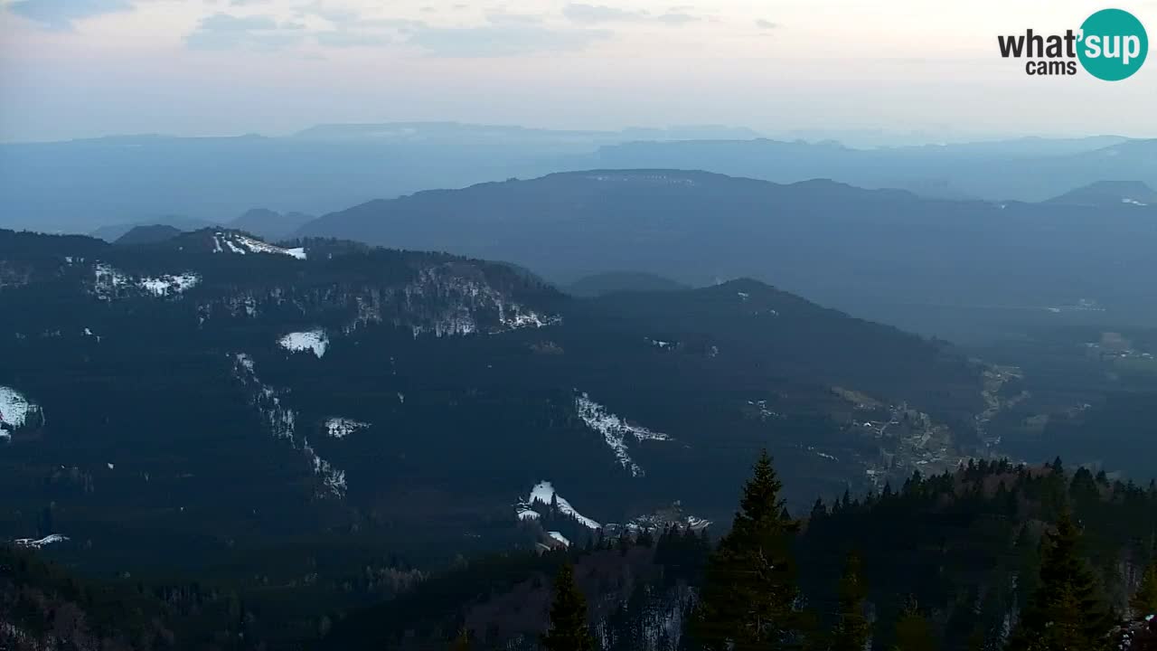 Webcam Chalet sur Golica (1582 m) – Slovénie
