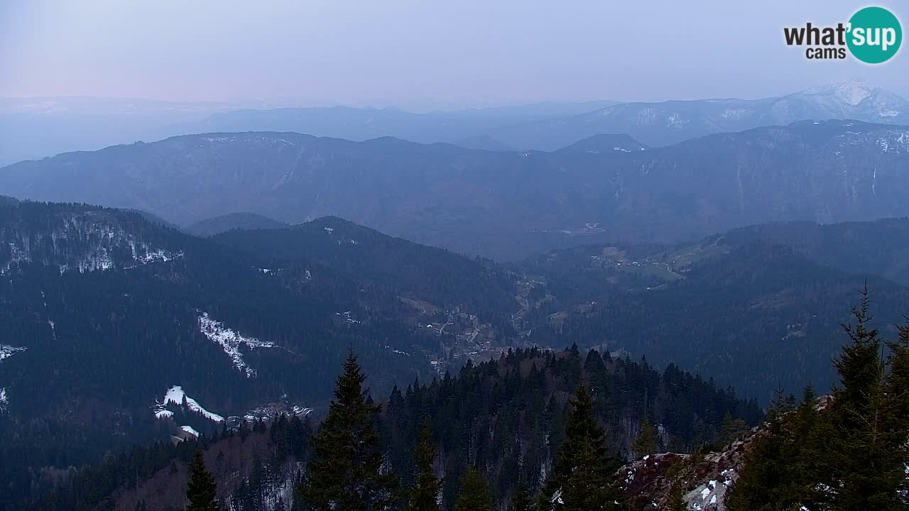 Webcam en Golica (1582 m) – Eslovenia