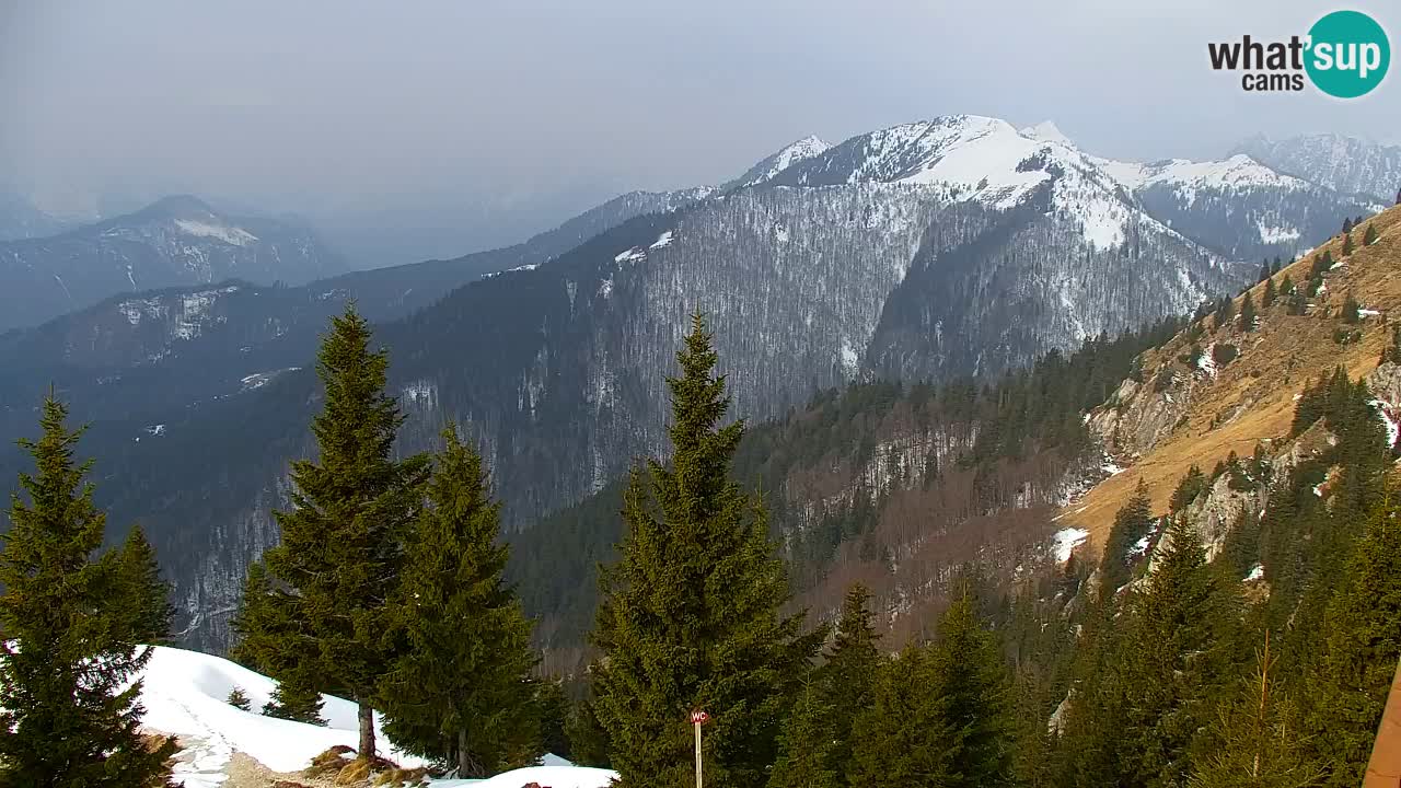 Webcam Chalet sur Golica (1582 m) – Slovénie