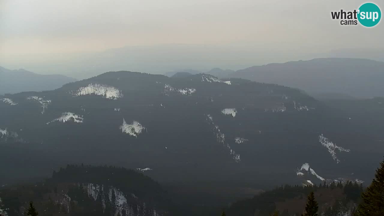 Webcam Chalet sur Golica (1582 m) – Slovénie