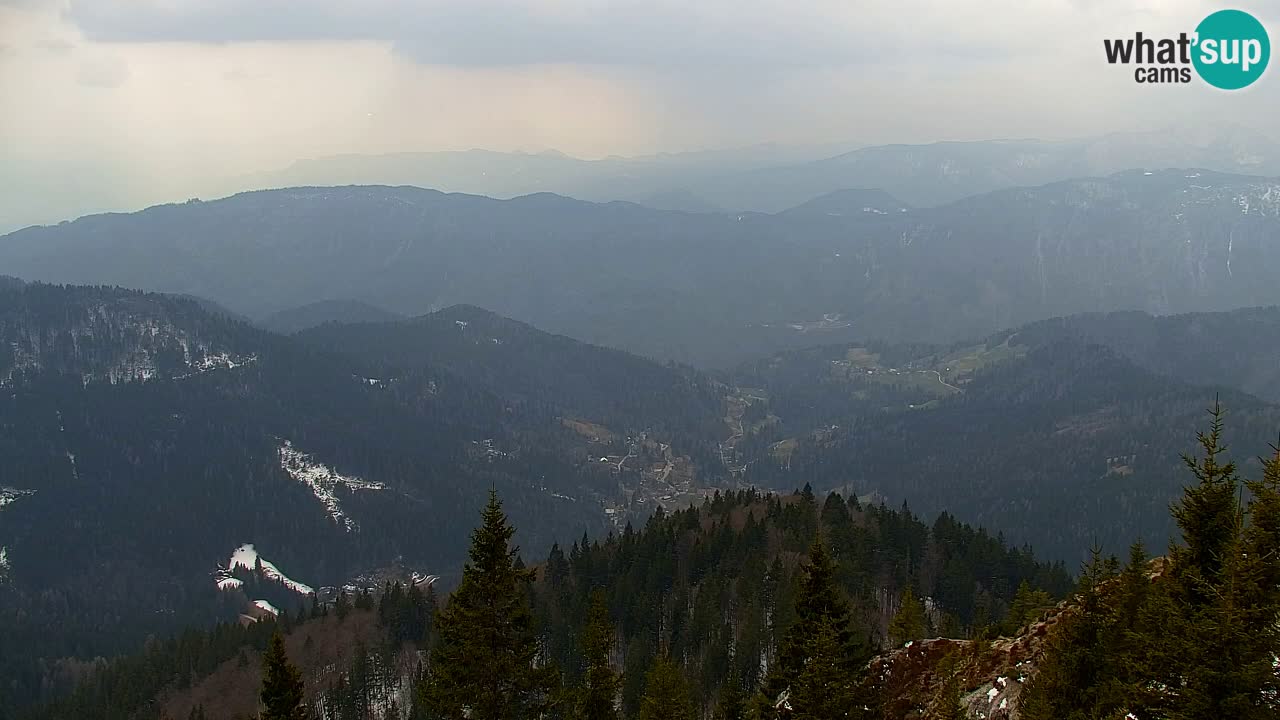 Webcam en Golica (1582 m) – Eslovenia